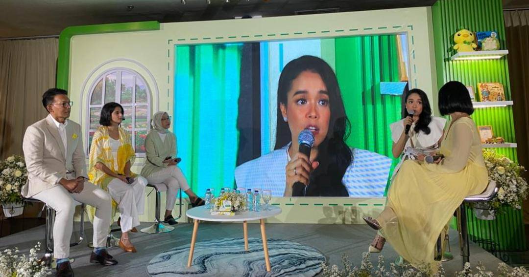 Konferensi Pers Transpulmin 'A Touch to Remember' di Jakarta, Rabu (31/1/24). - Popmama.com/Salsyabila Sukmaningrum